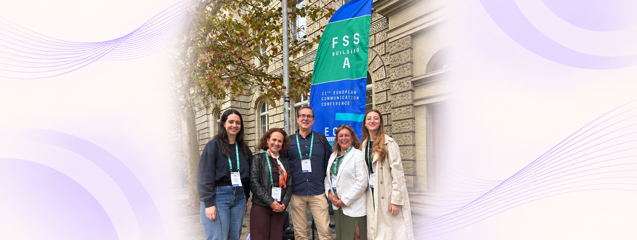 University of Murcia delegates at the 11th European Communication Conference in Brno